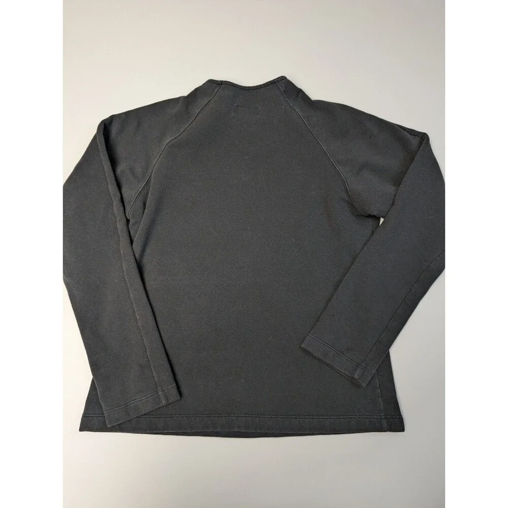 Danskin Top Women’s Large Black 2 Zipper Vented Breathable Mesh W Phone Pocket
